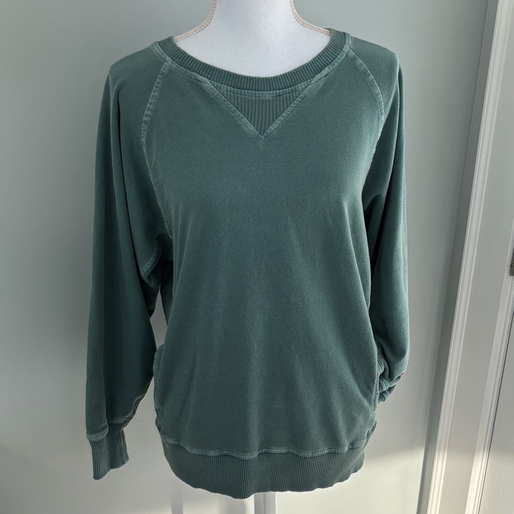Zenana Raglan Sleeve Sweatshirt M